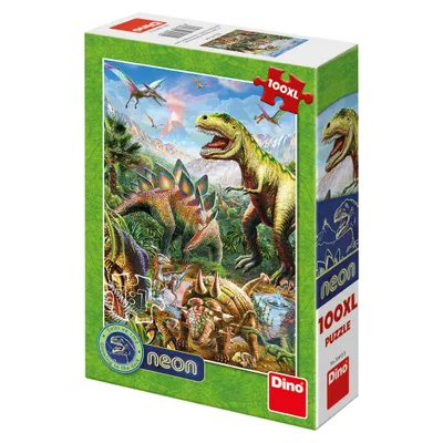 Obrázok produktu pre Svet dinosaurov 100DXL neón