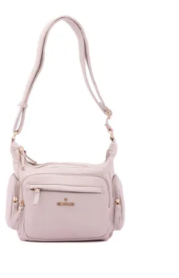 Immagine prodotto di B Cavalli: borsa a tracolla da donna in ecopelle nera, con tasche e tracolle regolabili