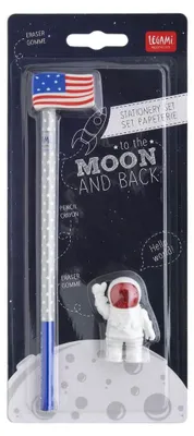 Image de Legami SCHREIBTISCHSET À LA LUNE ET À LA LUNE ET