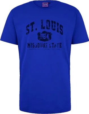 Produktbild von Übergrößen T-Shirt St. Louis dunkelgrau AHORN SPORTSWEAR Royalblau 3XL