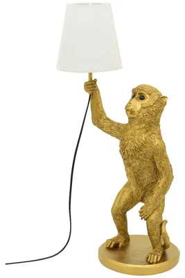 Produktbild von Lampe Clarté Affe - Polyresin - 31x20,5x61,5 cm