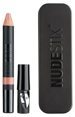 Imagen del producto de Nudestix, Intense Matte, delineador de labios y colorete 2 en 1, tono Whisper, 2.8 g