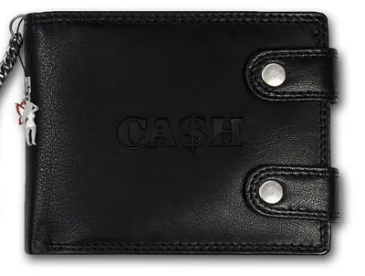 Obrázek produktu pro Bag Street kožená pánská peněženka černá 12x9,5x2cm OPJ124S