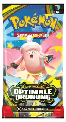 Produktbild von Pokémon Booster – Mega Entwicklung: Optimale Ordnung
