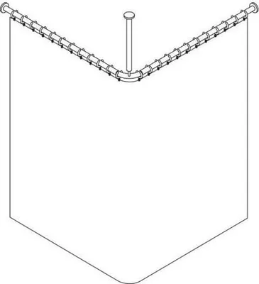 Produktbild von HEWI 801.34.1162 99 VH-Stange Ser 801,A1/2:1183,kürzb,