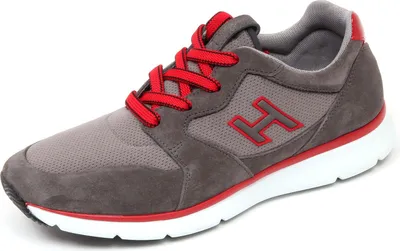 Produktbild von D0052 Trainer Mann HOGAN H254 T2015 Schuh H Flock grau Schuh Mann