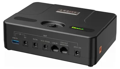 Obrázek produktu pro 48V POE Powerbank Lithium-iontová baterie 12,8V 6Ah 76,8Wh Napájení LAN Ethernet