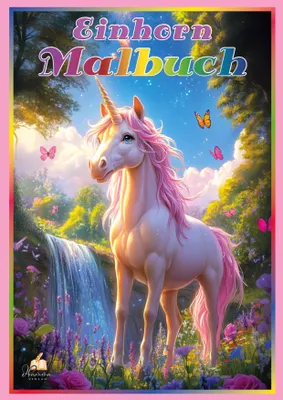 Produktbild von Einhorn Malbuch für Mädchen ab 6 Jahren