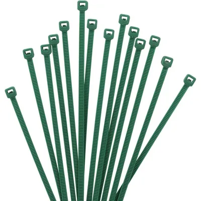 Zdjęcie produktu dla Zestaw 1000 sztuk opasek kablowych "Gartengrün", 200 mm x 2,5 mm, odpornych na promieniowanie UV