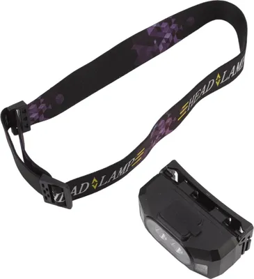 Imagen del producto de Linterna frontal con sensor LED, fuente de luz de tres colores, recargable, para actividades al aire libre, con luz potente, ideal para pesca, correr, acampar