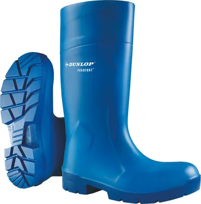 Image de Dunlop Stiefel Purofort MultiGrip safety blau S4 Gr. 46