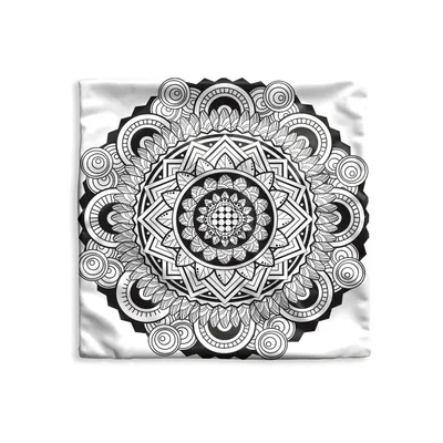 Obrázek produktu pro MuchoWow® Povlak na polštář - 45x45 - Mandala dekorativní - Dekorační povlak na polštář