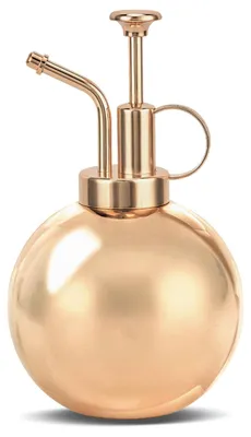 Pflanzensprüher 500 ml, kugelförmig, Edelstahl, roségold
