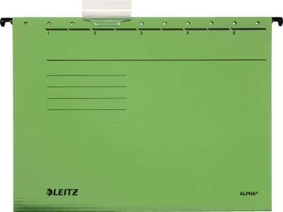Obrázek produktu pro LEITZ 1985-30-55 5x závěsný pilník ALPHA® zelený