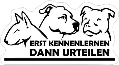 Produktbild von Spreadshirt Listenhund Spruch Sticker Aufkleber, 10 x 10 cm, Mattweiß