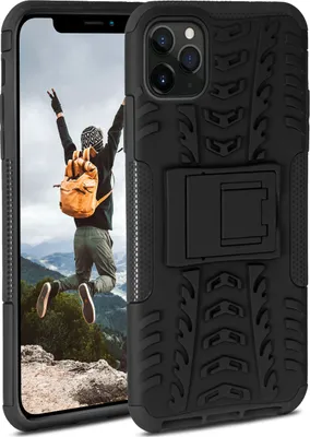 Produktbild von TANK-Case für iPhone 11 Pro Max, Farbe:Obsidian