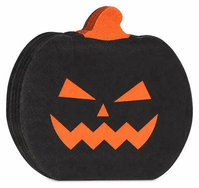 Halloween-Servetten, 20 Stück, Pompöndesign, 32 x 32 cm
