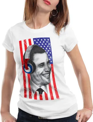 Produktbild von style3 NSA Records T-Shirt Damen, Farbe:Weiß, Größe:M