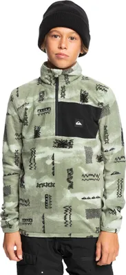 Produktbild von Quiksilver Aker Fleece Mit Halbem Reißverschluss Grün 12 Years Grün 12 Years