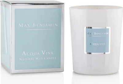Immagine prodotto di Acqua Viva Luxury Natural Candle Max Benjamin candela