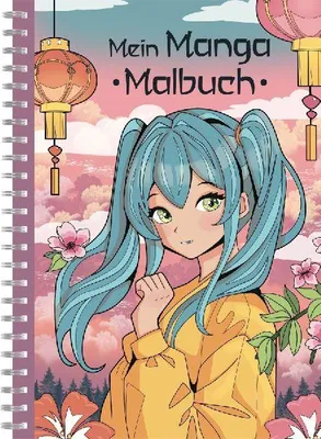 Produktbild von Mein Manga Malbuch