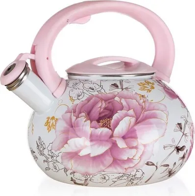Obrázek produktu pro BANQUET Konvice smaltovaná pískací MAGNOLIA 3 l