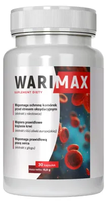 Zdjęcie produktu dla Suplement diety Warimax, 30 kapsułek, 15,9 g