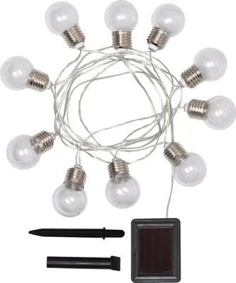 Produktbild von LED-Glühbirnen Girlande Solar Galilei 2m 3000K Warmweiß