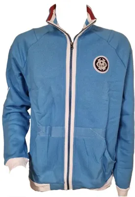 Produktbild von Adidas OM AUTH TRK TOP Jacke , W37492 , Gr: M , Blau , Neu