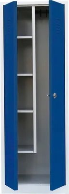 Produktbild von Kleiderschrank Stahl Besenschrank Putzschrank PutzSpind 515721