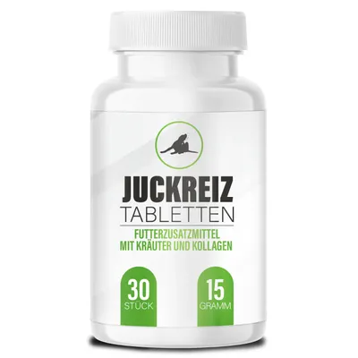 Produktbild von Saint Nutrition® Juckreiz Tabletten– für Hund und Katzen – Unterstützung bei der Linderung von Hautjuckreiz – Beruhigung der Haut
