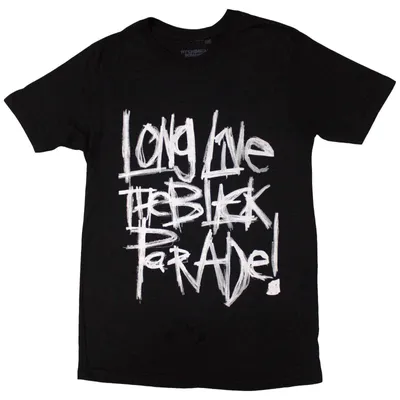 Immagine prodotto di My Chemical Romance Long Live The Black Parade (stampa sul retro) Maglietta nera taglia M
