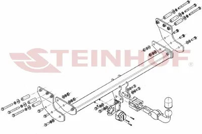 Produktbild von Z548272 Anhängerkupplung passend für VOLVO XC 90 2003-2015 abnehmbar