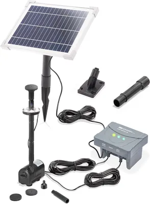 Zdjęcie produktu dla esotec solarna pompa do oczka wodnego 6/220, LED do zastosowań zewnętrznych, zestaw