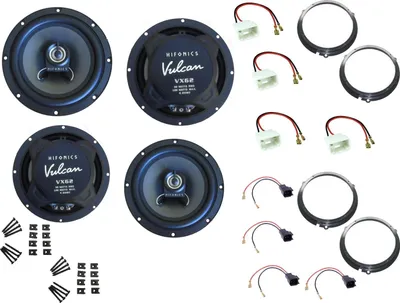 Produktbild von Hifonics Lautsprecher für Ford Tourneo Connect Bj 13-21 Tür vorne hinten 360 W