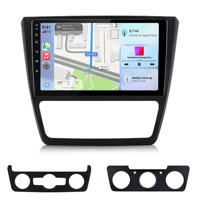 Produktbild von Hexinex 10'' Android 15 AutoRadio Carplay für Skoda Yeti (2008–2013) GPS Navi WIFI BT SWC FM RDS DSP USB DAB+ 2+64GB