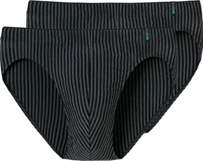 Produktbild von Schiesser 2er Pack Long Life Soft Mini Slip / Unterhose Optimales Feuchtigkeitsmanagement, Reduzierte Pilling-Bildung, Angenehm glatte Oberfläche