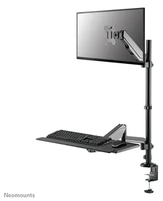 Immagine prodotto di Neomounts postazione di lavoro sit stand da tavolo nero