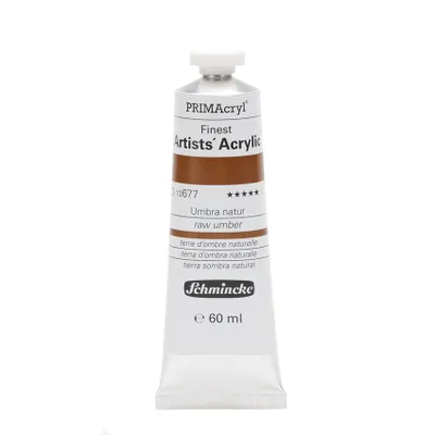 Produktbild von Schmincke 60ml PRIMAcryl Umbra natur Acryl 13 677 011
