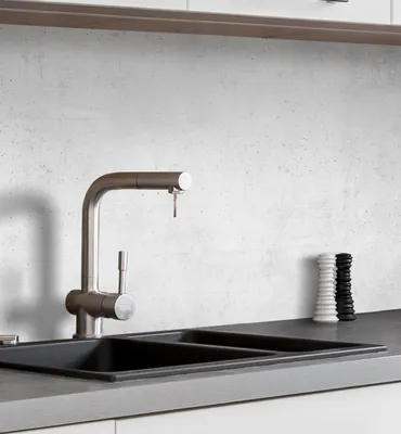 Produktbild von Küchenrückwand selbstklebend Beton Spritzschutz Folie 400 x 60cm