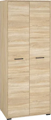 Produktbild von Garderobenschrank 2-türig Eiche hell CHEB-131