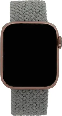 Immagine prodotto di Fascia elastica per smartwatch compatibile con Apple Watch Series Grigio chiaro 38/40/41 mm M