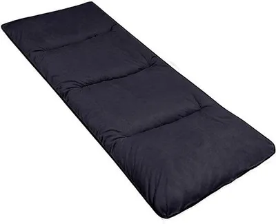 Produktbild von Famanu Campingbettauflage XL - 190 x 75 cm, komfortabel, faltbar, hochwertige Baumwollbezüge