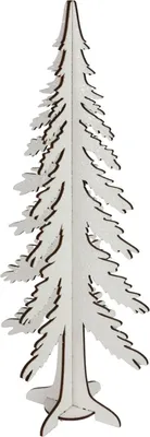 Image de Décoration en bois de Noël Sapin 30 cm Noël Hiver Neige