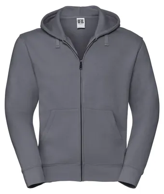 Produktbild von Russell - "Authentic" Hoodie mit durchgehendem Reißverschluss für Herren LT3769 (XL) (Grau unifarben)