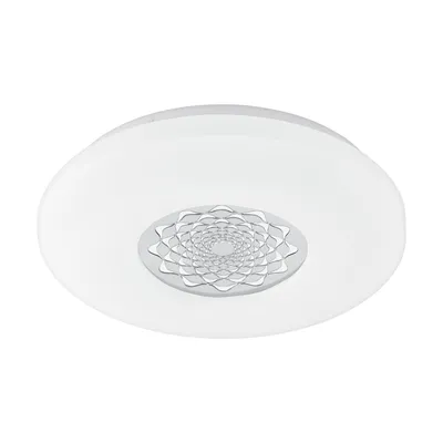 Produktbild von EGLO CAPASSO-C, 1 Glühbirne(n), LED, 6500 K, 2100 lm, Chrom, Weiß