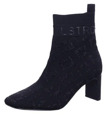 Produktbild von La Strada Damen Ankleboots 22938-36, 22938-38, 22938-40, 39443-36, 39443-37, 39443-38, 39443-39, 39443-40, 39443-41 LST-2131725 black knitted 41