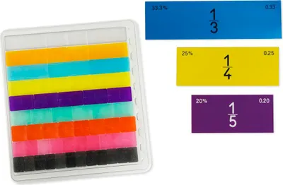 Produktbild von TimeTEX Klassensatz Bruchrechen-Streifen "Kunststoff", 510-tlg.