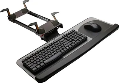 Produktbild von Handballenauflage für Tastatur, Ergonomisches Design, Verstellbare Neigung und Drehung, LK06AD