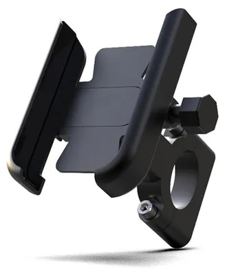 Obrázok produktu pre Držiak mobilného telefónu na bicykel 360-stupňová rotácia Univerzálny držiak na motorku z hliníkovej zliatiny pre navigáciu